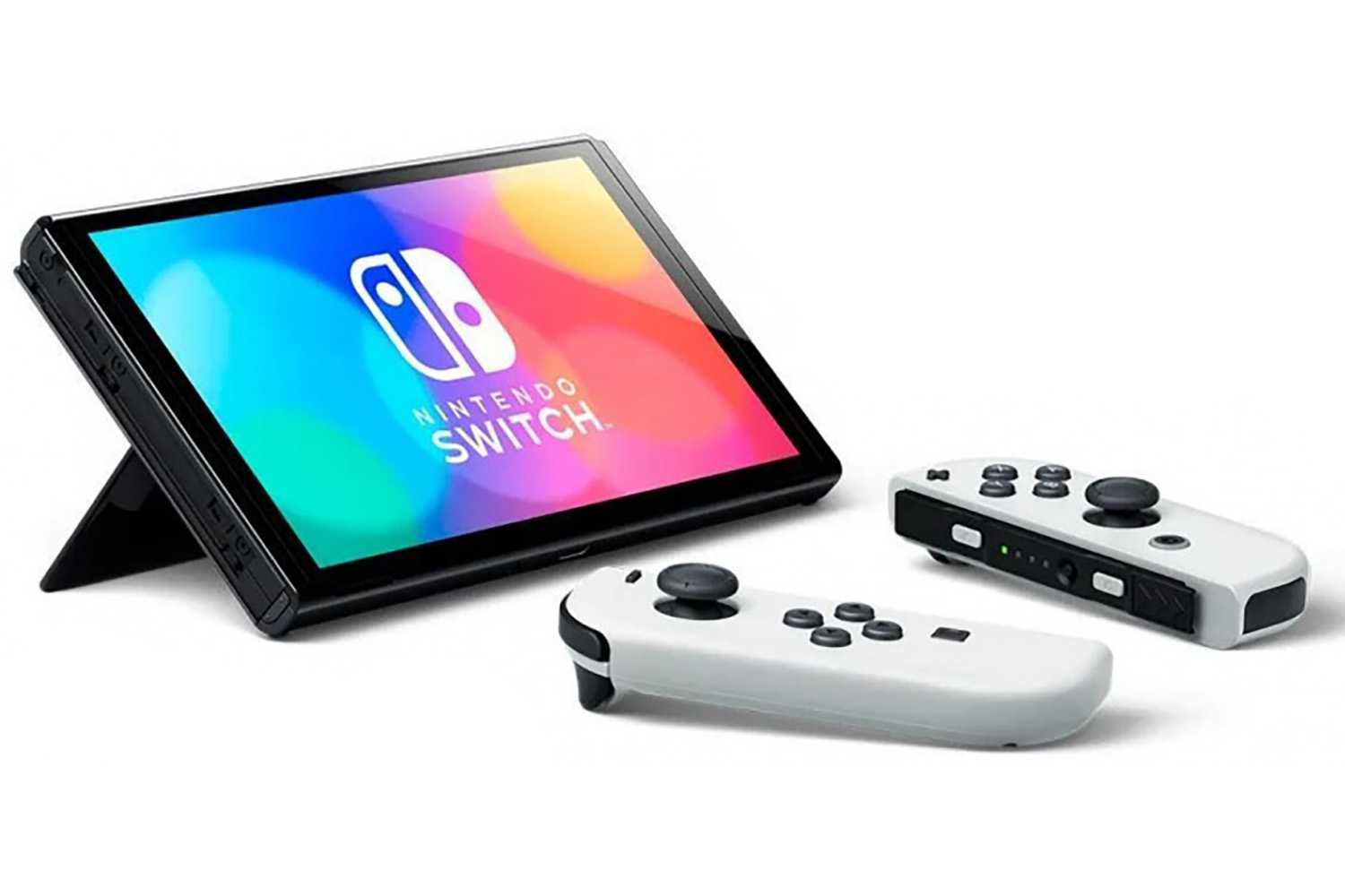 Nintendo Switch OLED белый изображение 0