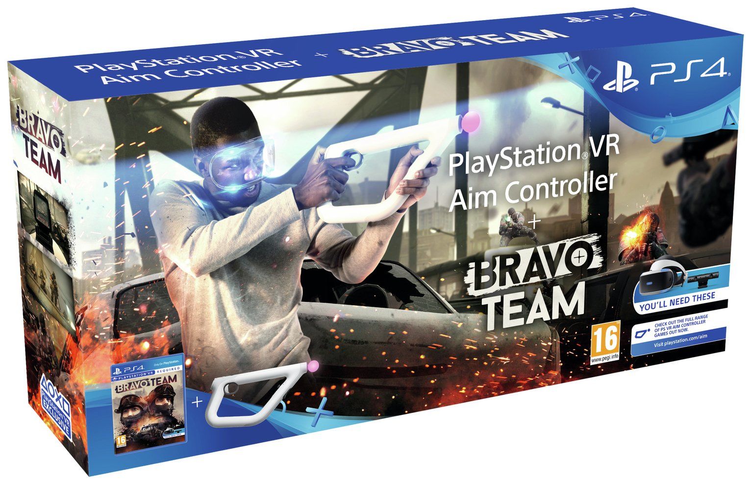 AIM Controller и игра Bravo Team для PlayStation VR [PSVR-BRT]