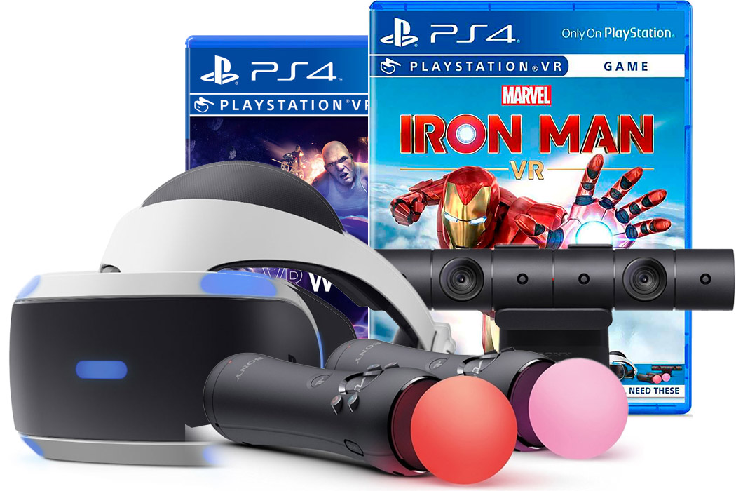 Produkt Vejnavn ligegyldighed Sony PlayStation VR Iron Man Bundle купить в Москве в интернет-магазине по  цене 42370 руб. - портагейм.ру
