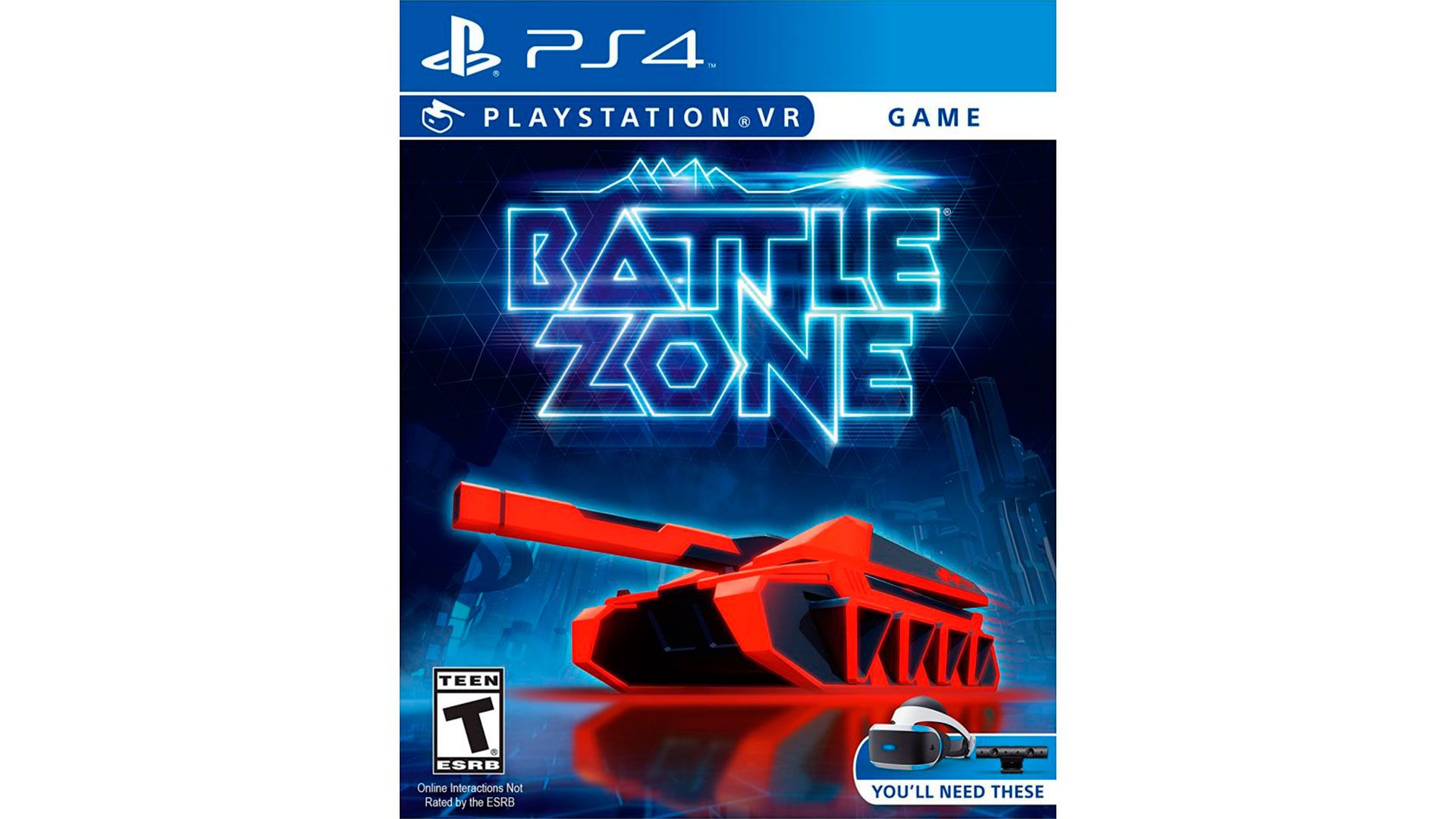 Battlezone игра на PlayStation VR [PS4BVR]