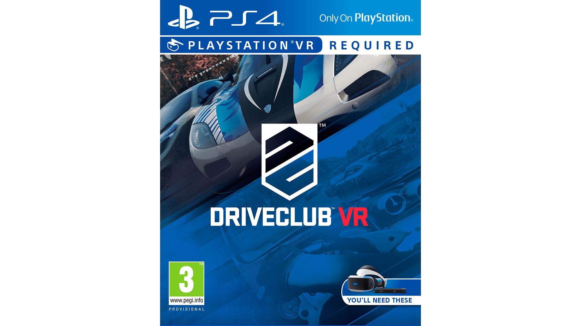 Driveclub игра на PlayStation VR [PS4DVR]