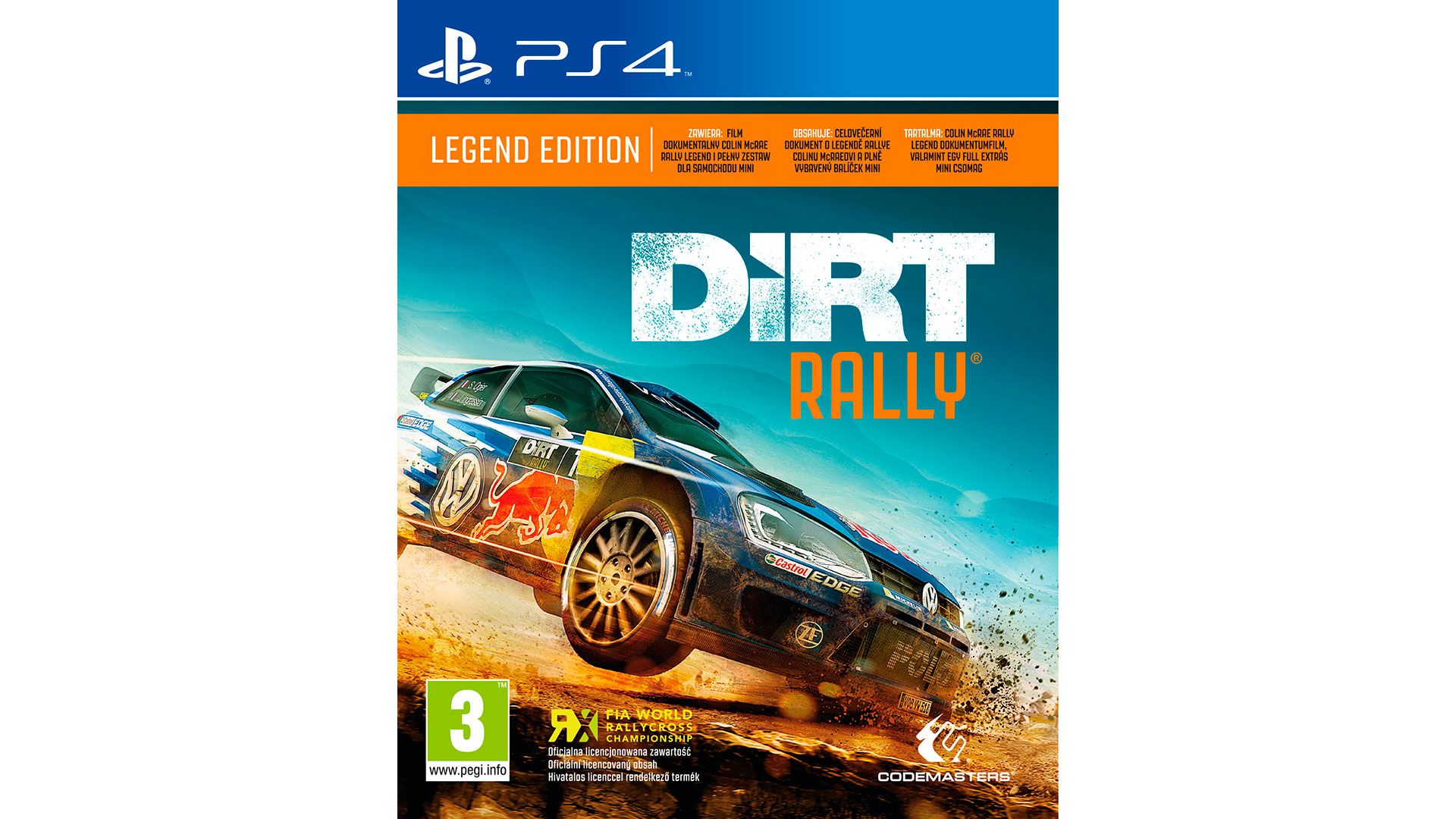 Dirt Rally - Legend Edition игра для Sony PlayStation 4