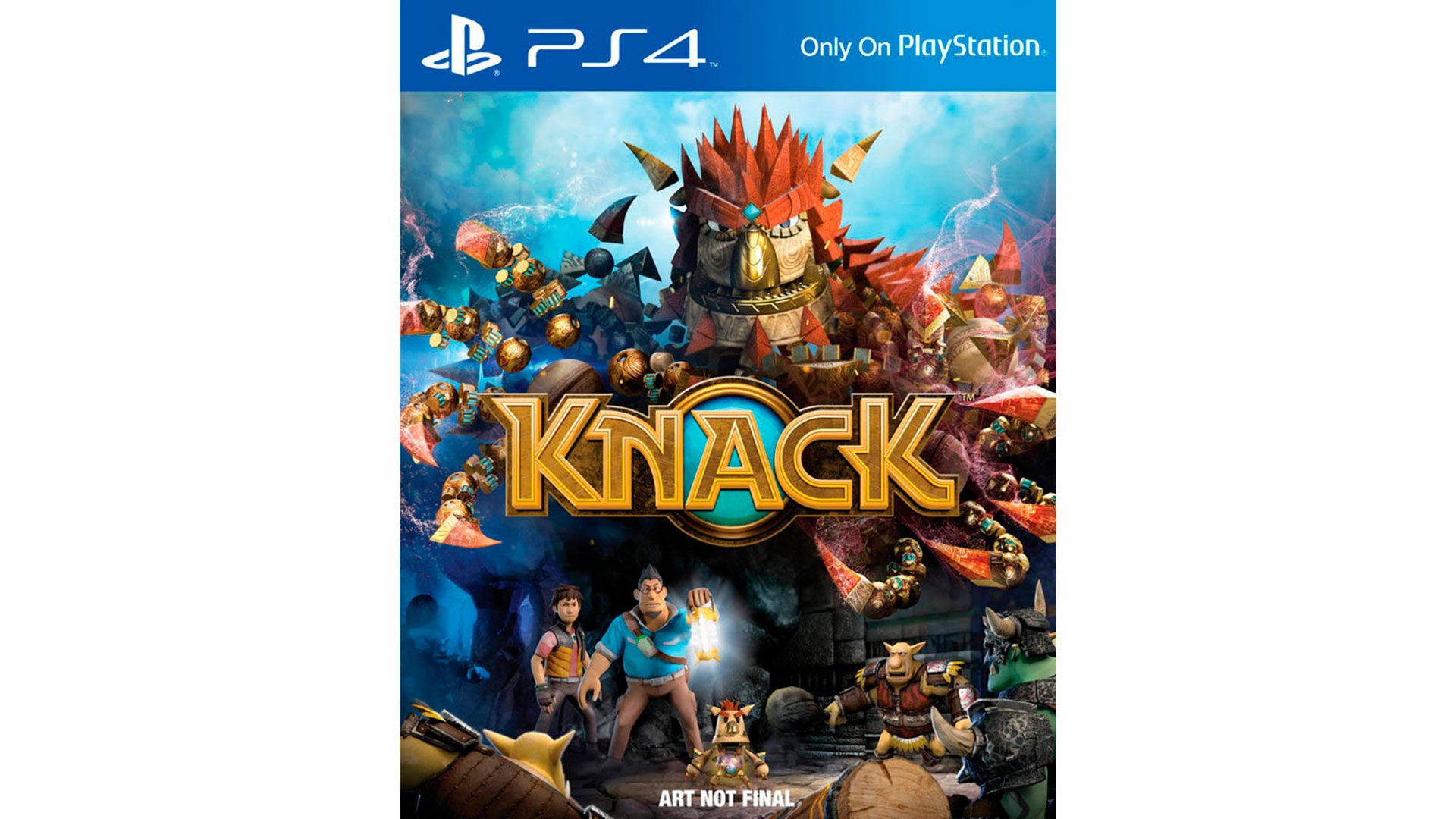 Knack игра для Sony PlayStation 4