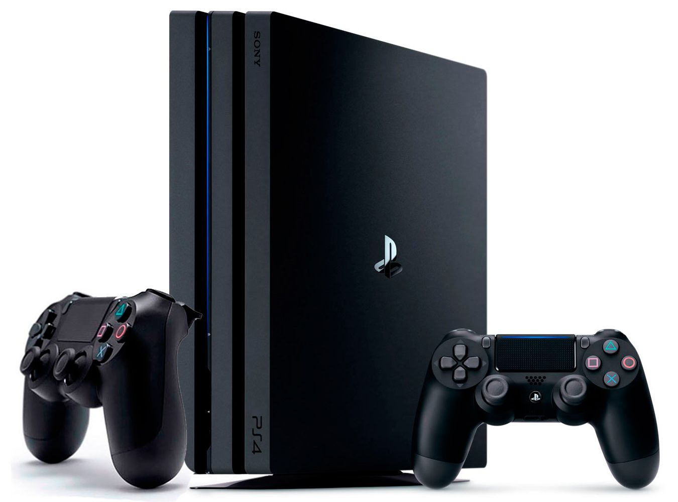 PlayStation 4 Pro 2 джойстика и игровая приставка [PS4P1J2]