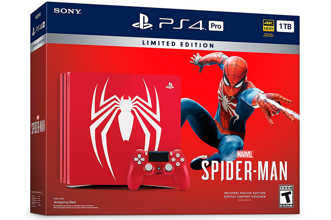 PS4 Pro Spiderman изображение 1