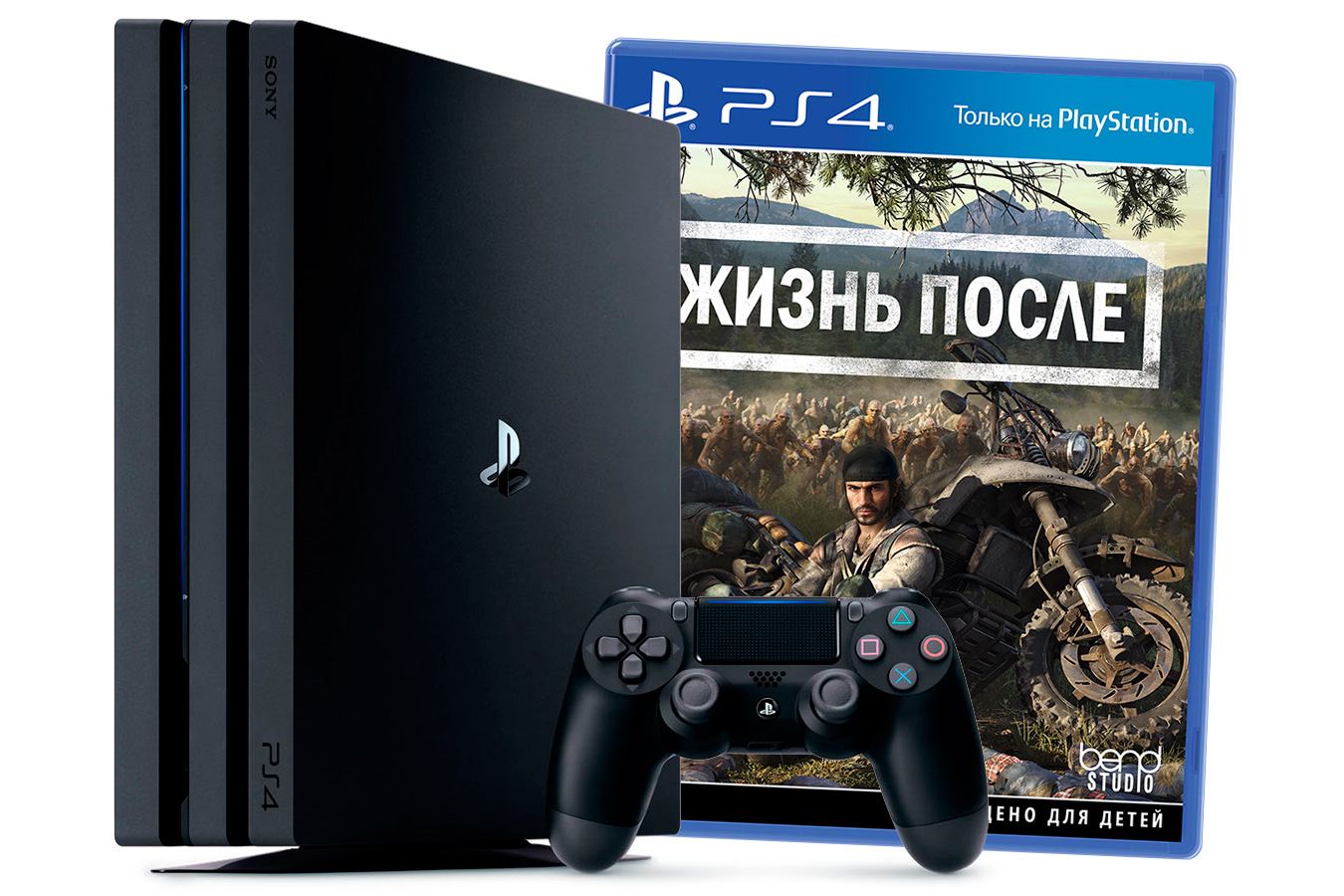 PlayStation 4 Pro приставка с игрой Жизнь После [PS4P1DGO]