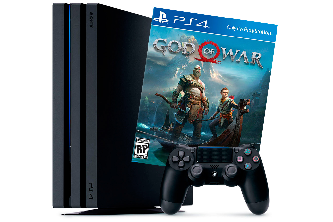PlayStation 4 Pro игровая приставка с игрой God of War 2018 [PS4P1GW18]
