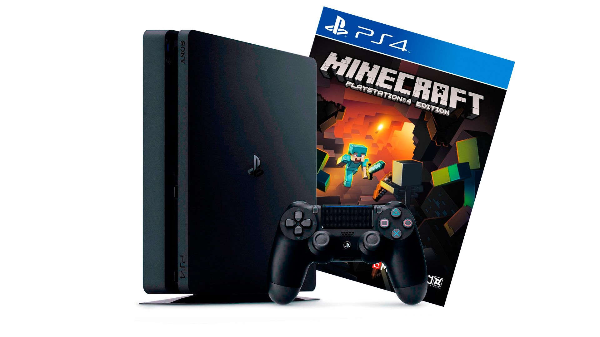 PlayStation 4 500Gb игровая приставка с игрой Minecraft [PS4S5MK]