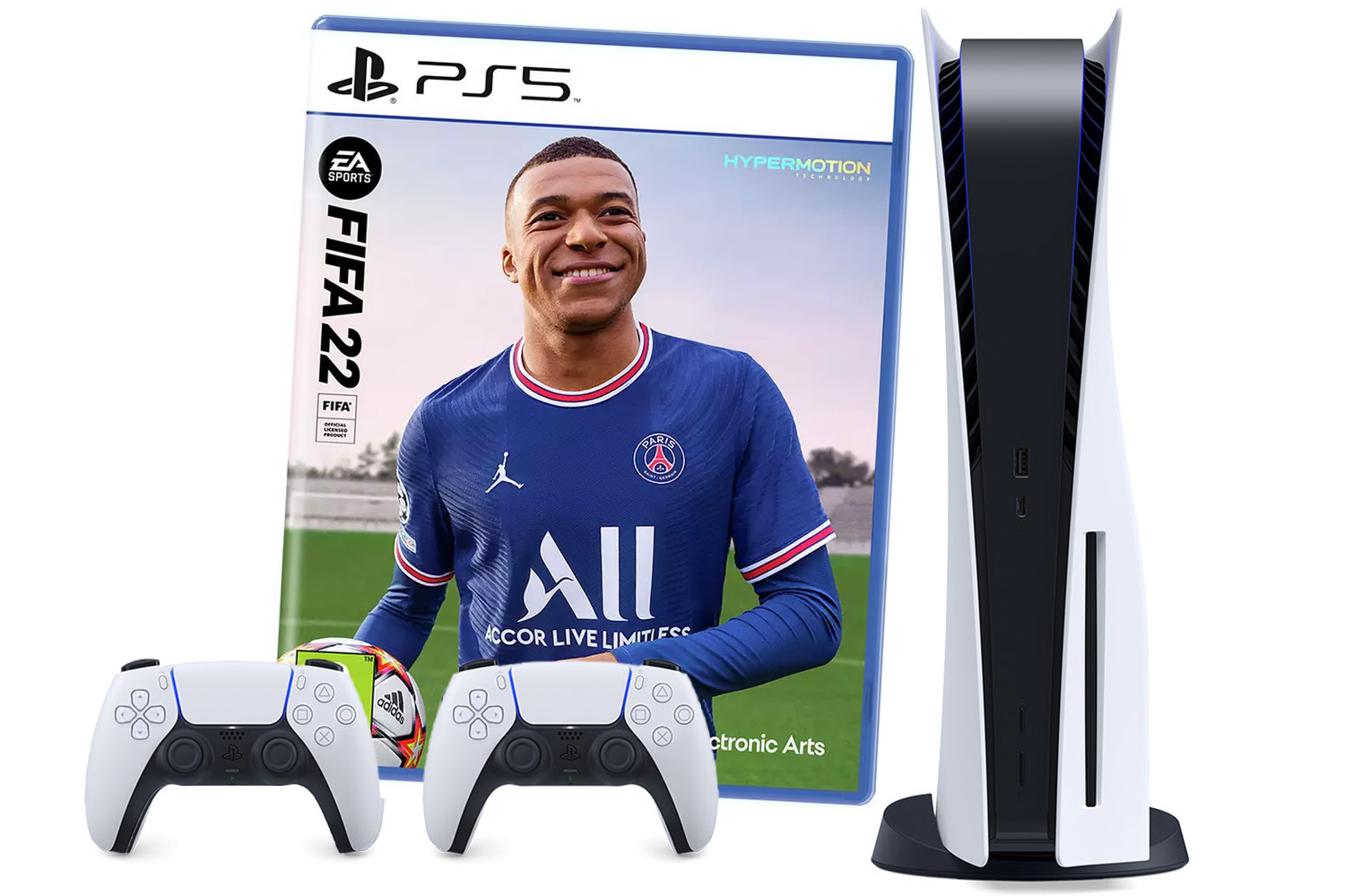 PlayStation 5 игра FIFA 22 и 2 джойстика [PS5FI22J2]