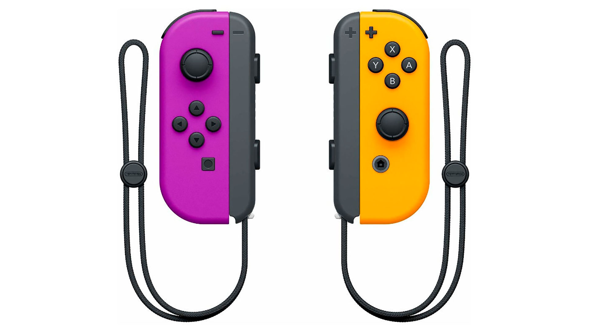 Joy-Con фиолетовый и оранжевый отзывы о Nintendo Switch аксессуары на  портагейм.ру