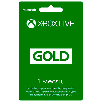 Xbox Live Gold 1 
