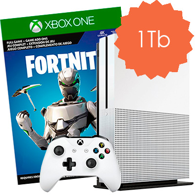 Xbox One S 1Tb Fortnite