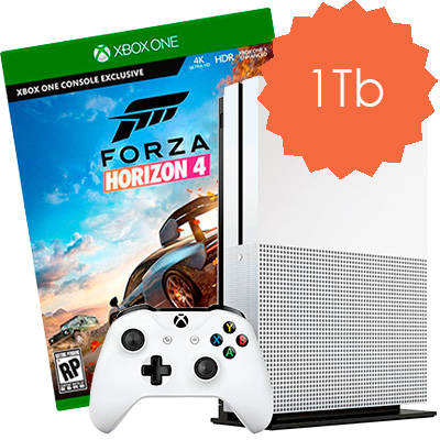 Xbox One S 1Tb Forza Horizon 4