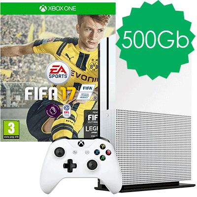 Xbox One S 500Gb FIFA 17