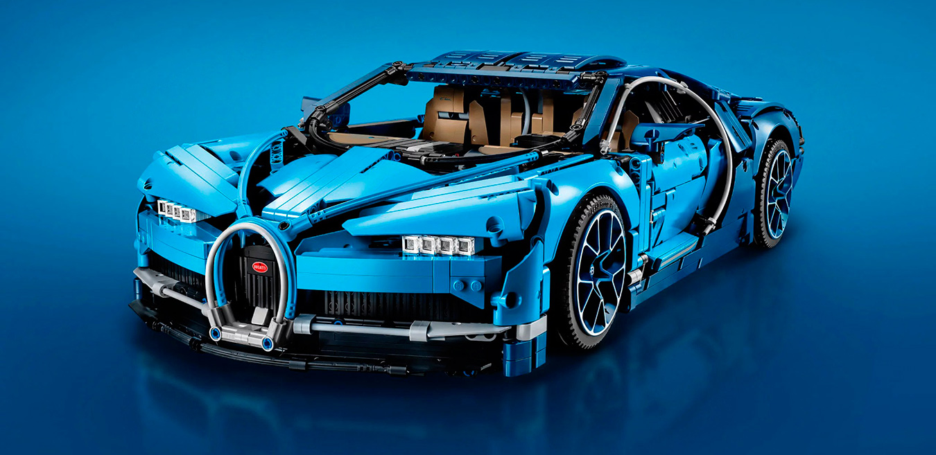 Bugatti Chiron LOGO Technic 42083