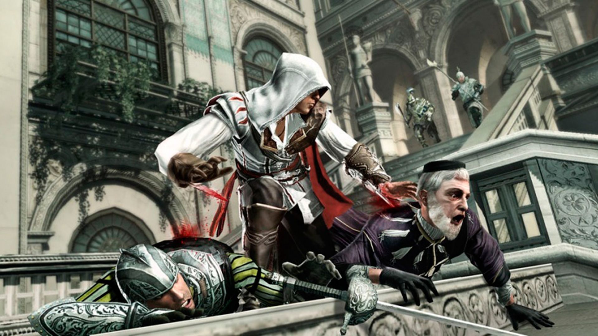 Ассасин крид магазин. Ассасин Крид 2. Assassin's Creed 2 Ezio. Assassins Creed Эцио коллекция. Ассасин Крид 2 Эцио Аудиторе.