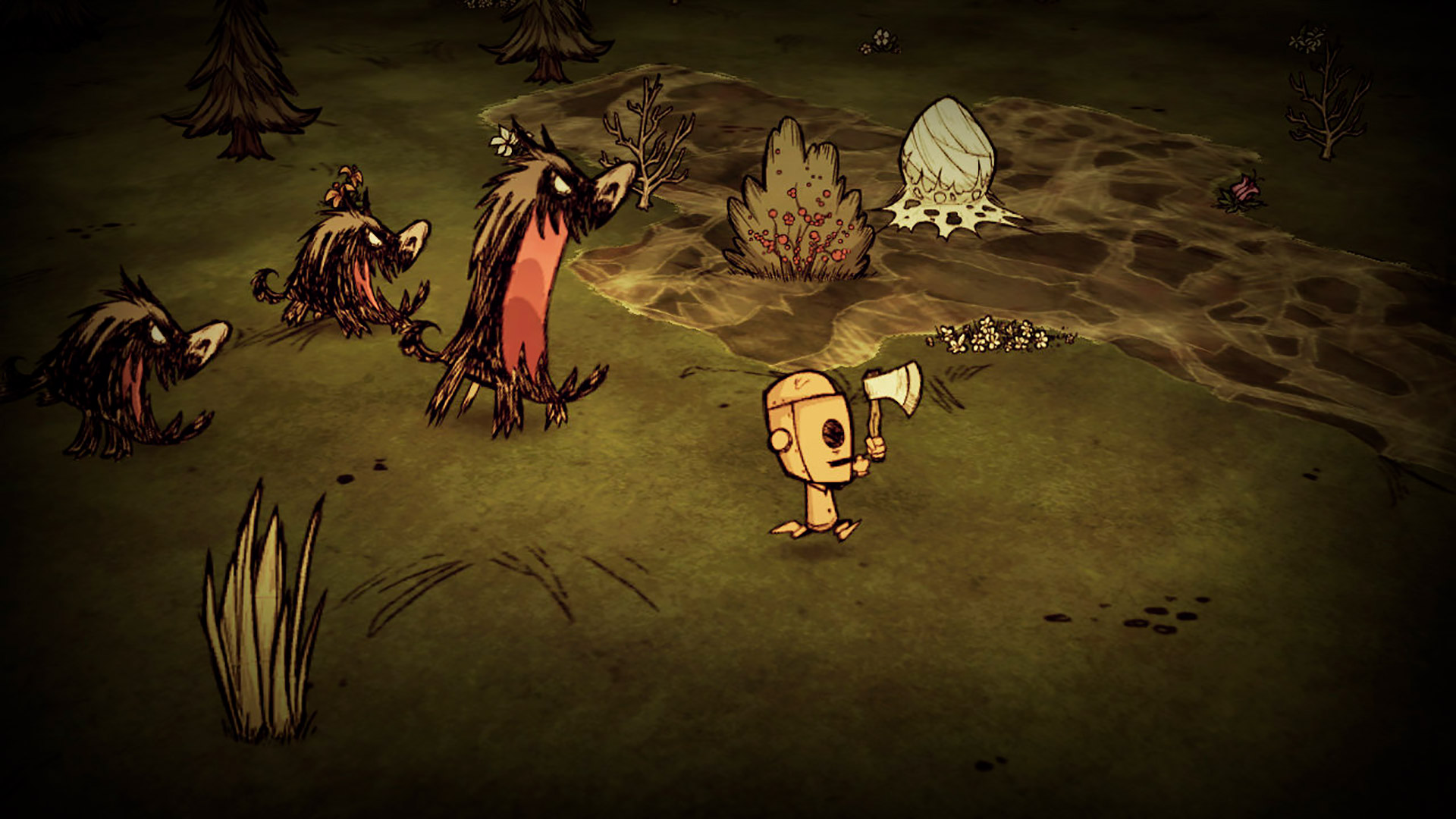 Донт старв монстры. Игра don't Starve together. Don't Starve giant Edition ps3. Don't Starve together скрины. Донт старв Скриншоты.