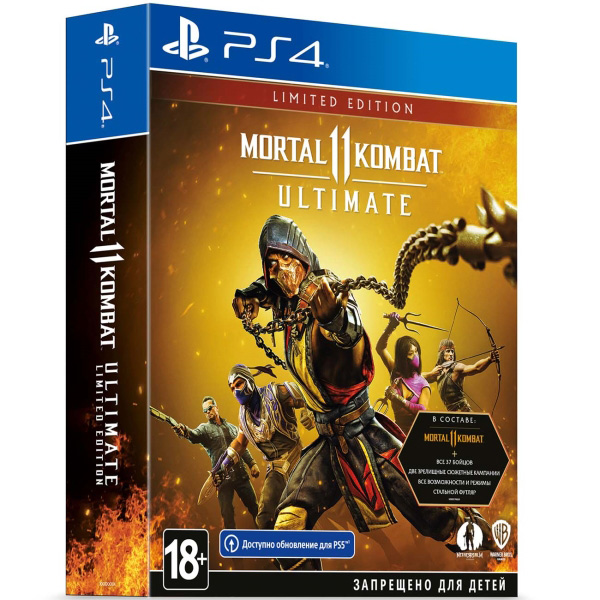 Mortal Kombat 11 Ultimate Limited Edition Igra Dlya Sony Playstation 4 Kupit V Moskve V Internet Magazine Po Cene 3490 Rub Portagejm Ru