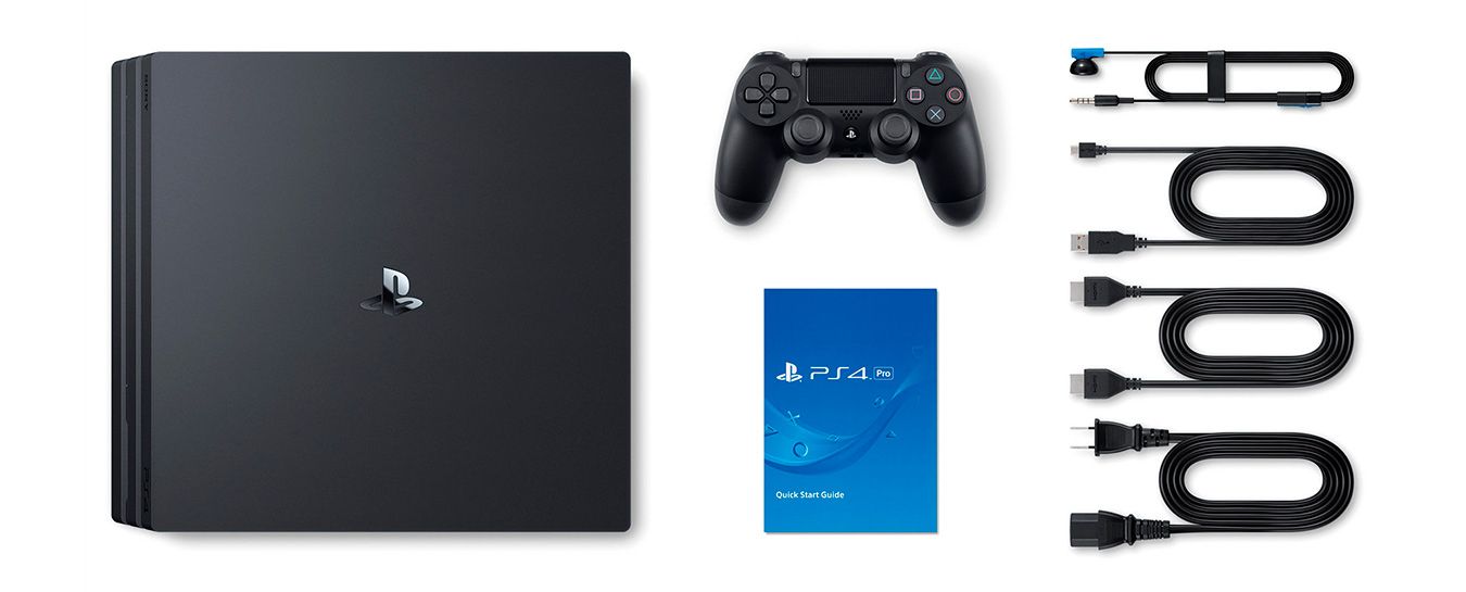 Комплектация PlayStation 4 PRO