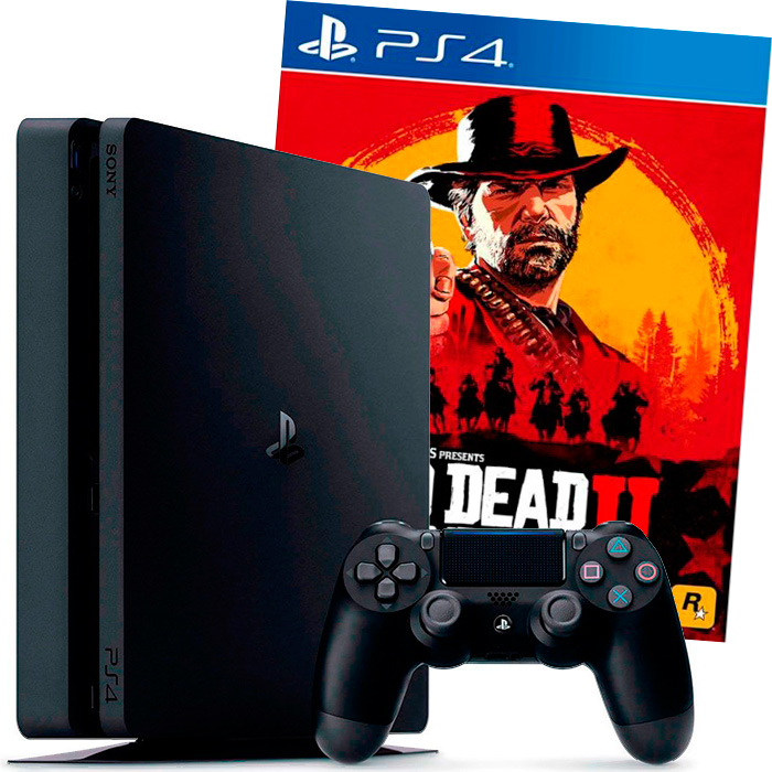 playstation 4 500gb с игрой red dead redemption 2 [ps4s5rdr2]