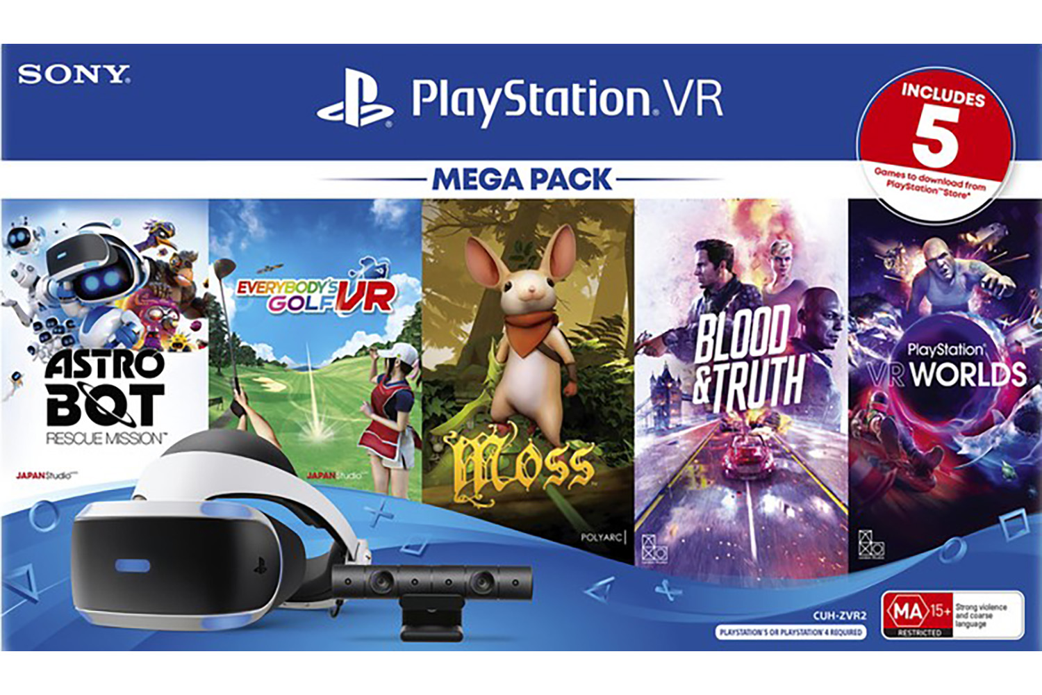PlayStation VR Mega Pack для PS5