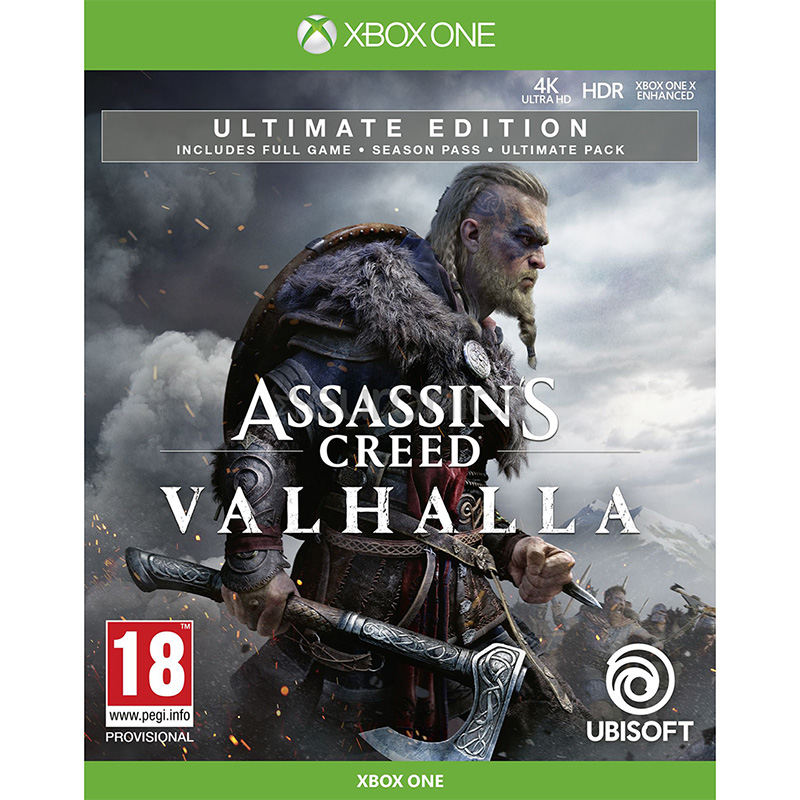Assassin's Creed Вальгалла Ultimate Edition игра для Xbox One.