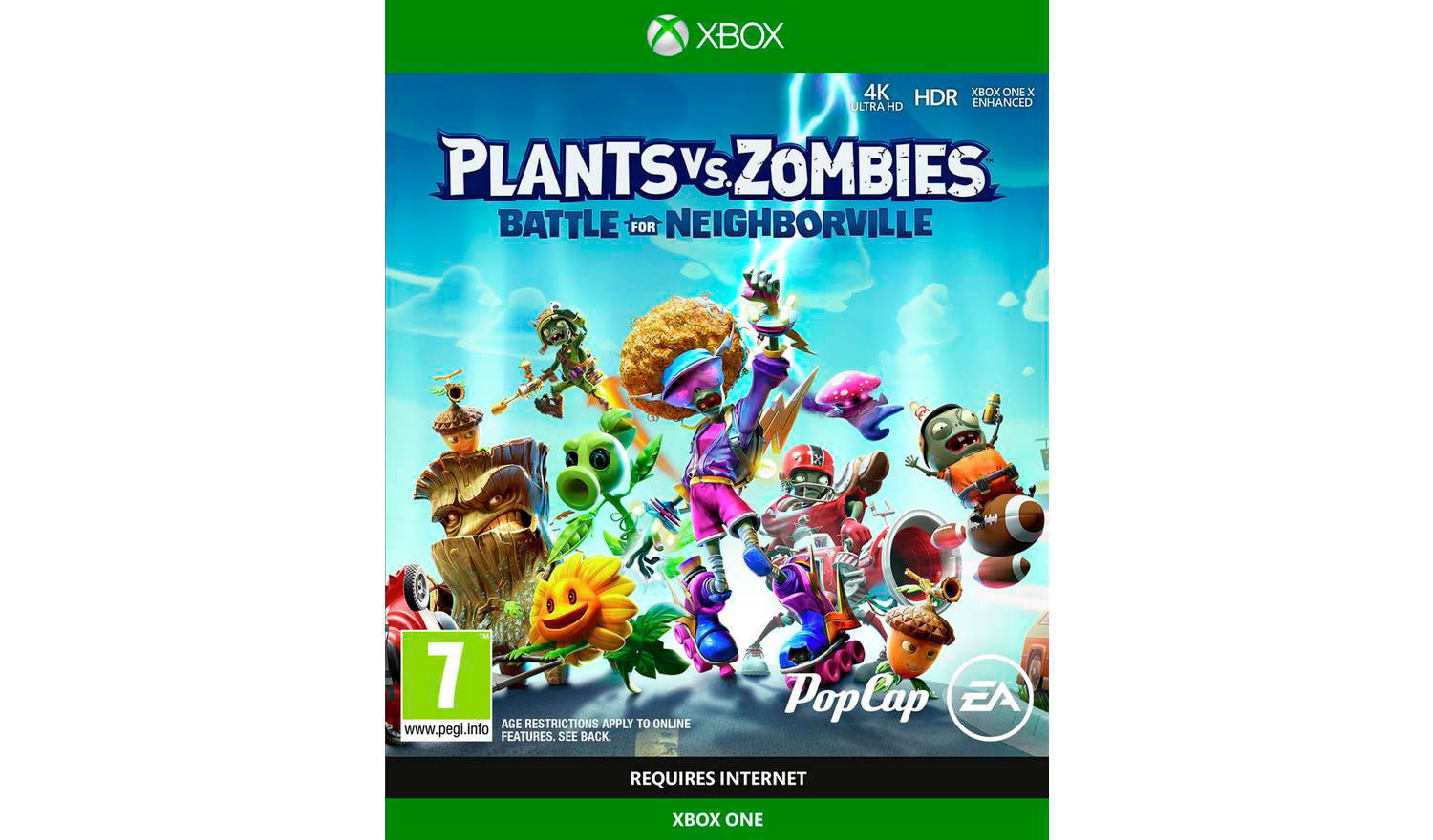 Plants vs. Zombies: Битва за Нейборвиль для Xbox One.