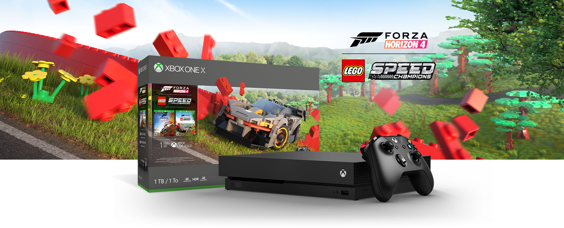 Xbox One X Forza Horizon 4  Lego DLC